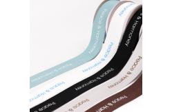 China Screen Ink Personalised Printed Ribbon Polyester Material Custom Logo supplier
