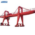 Q345E 160 Tons Double Girder Gantry Crane A Type Electric Mobile With Saddle for sale