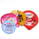 Die Cut Dairy Aluminum Foil Lid 38Micron 40Micron for sale