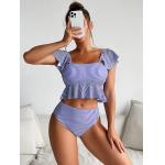 Swimming Suits Bikini for Beach for swimming purple color comfortable nylon fabric the new style for sale