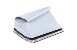 China Custom Printed Recycled Envelope Polymailer Bag White Black For Express Courier Shipping supplier