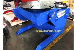China Tiltling And Rotary 1 Ton Pipe Welding Positioners With Foot Pedal Control supplier