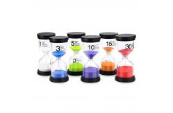 China Customzied 30 Min Hourglass Sand Timer Clock Logo Printing For Kids Toy supplier
