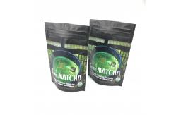 China MOPP Resealable Stand Up Pouch 120 Microns For Green Tea supplier