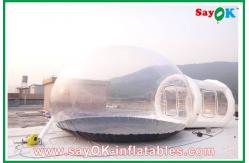 China Inflatable Globe Tent Commercial Inflatable Transparent Bubble Camping Tent For Ourdoor supplier