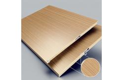 China 1220x2440mm Wooden Aluminum Composite Panel with PVDF/PE Coating supplier