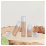 Body Lotion PETG 50ml Airless Pump Bottles Set Plastic Recyclable Skincare Packaging for sale