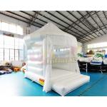 OEM Commercial Inflatable White Bouncy Castle For Kindergarten for sale