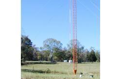 China SGS ASTM A36 Guyed Wire Tower For Communication supplier