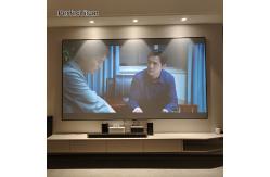 China PET Fresnel UST Screen 100 inch Ambient Light Rejecting Screens Customized supplier