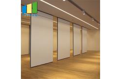China Hanging Operable Wooden Movable Sound Proof Partitions For Hotel supplier
