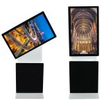 TFT Free Standing Rotating Kiosk , Kiosk Interactive Touch Screen Plug And Play for sale