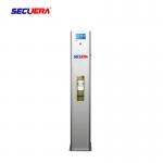 304 Stainless Steel Walk Through Temperature Scanner Thermal Sensor With Disinfectant Cartridge