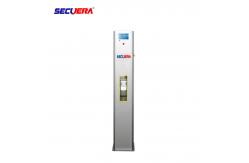 China 304 Stainless Steel Walk Through Temperature Scanner Thermal Sensor With Disinfectant Cartridge supplier