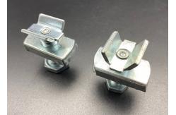 China Strut Channel Seismic Hanging Bracing Fittings Of V Threaded Rod Stiffener Clamp supplier