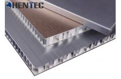 China Anodized Construction Aluminum Profile Aluminum Honeycomb Panel With Brushed Finish supplier