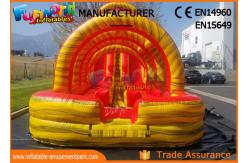 China 0.55mm PVC Tarpaulin Inflatable Jumping Castle / Inflatable Water Slide supplier
