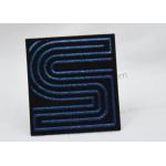 High Frequency 1mm TPU Embossed Patches OEKO Sew On Leather Patches for sale