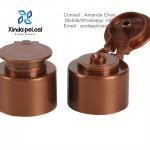 Custom Screw Cap Plastic Lids Cosmetic Plastic Flip Top Cap for sale