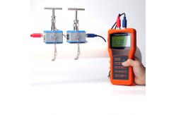China Handheld Ultrasonic Flow Meter Sensor / Totameter / Effusion Meter supplier
