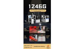 China LS-1246G Automatic Multifunctional Rigid Box Maker Box Assembly and Gluing System supplier