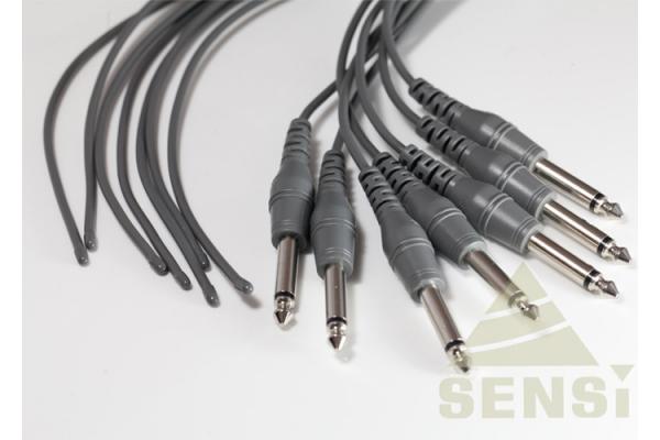 3000K-4500K NTC Power Thermistor Epoxy Resin Coated Temperature Sensor