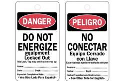China Customized Long Lasting Safety Identification Tag supplier