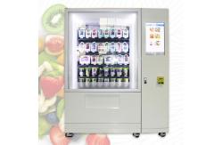 China Sandwich 32 Inch Salad Vending Machine With Elevator Conveyor System supplier