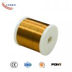 Enameled Ni80Cr20 wire 0.015mm with good insulation performance