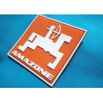 Silicone Material  Pvc Cloth Label , Custom Design PVC Rubber Patch 3D Silicone Care Label for sale