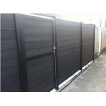                    Weatherproof WPC Fencing Panel Low-Upkeep for Commercial Yard               for sale