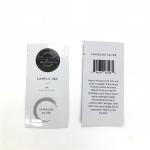 Customized Disposable Small Sample Pouch For Facial cleanser Eye Serum Three Side Sealed Sachet For Makeup Products for sale