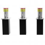 Retractable Hydraulic Rising Bollard for Security Rise Height 600mm-1200mm Thickness 6mm