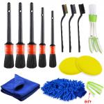 15cm Extension 5Pcs Car Cleaning Brush Kit Detailing Washing for sale