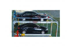 China Heavy Duty Car Lift Systems Vertical Horizonal Parking System With Steel Structure supplier