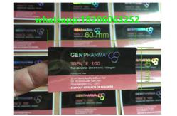 China Gen Pharma vial Strong 10ml Hologram Vial Labels Mast P supplier