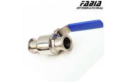 China Clamp Manual High Pressure Ball Valve For Pressure Washer supplier