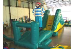 China Pirate Themed Alarge Inflatable Water Toys , Children Giant Inflatable Pool Toys supplier