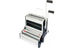 China Multi Functional Desktop Wire Comb Press Strip Punching Binding Machine supplier