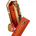 Food Catering Kraft Paper Takeaway Box Recyclable Container for Burgers Sandwiches Eco-friendly for sale