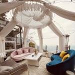 Prefabricated Dome House Geodesic Sunroom with Curtains Dome Homes for sale