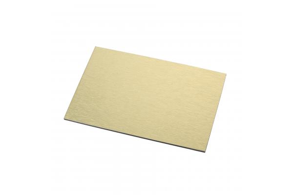 Alucobond PVDF Brushed Aluminum Composite Panel Anti Corrosion