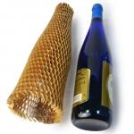 Compostable Honeycomb Packing Paper For Wine Cushioning Wrap Paper Roll for sale