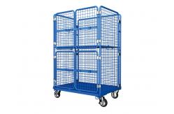 China Industrial Durable Roll Container Trolley Heavy Duty Large Load Capacity supplier