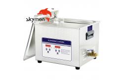 China Timer Heater Digital Ultrasonic Cleaner Fine Metal Parts Rust Removing 10L 240W supplier
