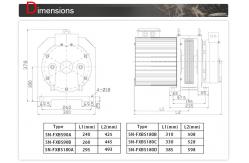 China Permagnet Magnet Synchronous Gearless Traction Machine 0.5 - 0.9 KW supplier