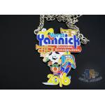 Shiny Silver Plating Custom Die Cast Medals , Soft Enamel Carnival Medal
