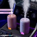 Wireless Car Air Purifier With Humidifier & Aromatherapy For Freshening On The Go