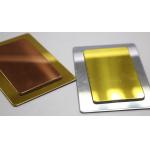 Anodized 4mm 5086 Mirror Aluminum Composite Panel Gold 1570mm Sheet for sale