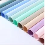 Flower Packaging Solution Waterproof Paper Sheet with Solid Plastic Cellophane Wrapping